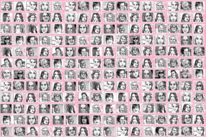 figura com a foto de várias mulheres