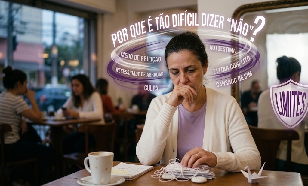 Por que é tão difícil dizer "não"? Os impactos da falta de limites na saúde mental 1 Por que é tão difícil dizer "não"?